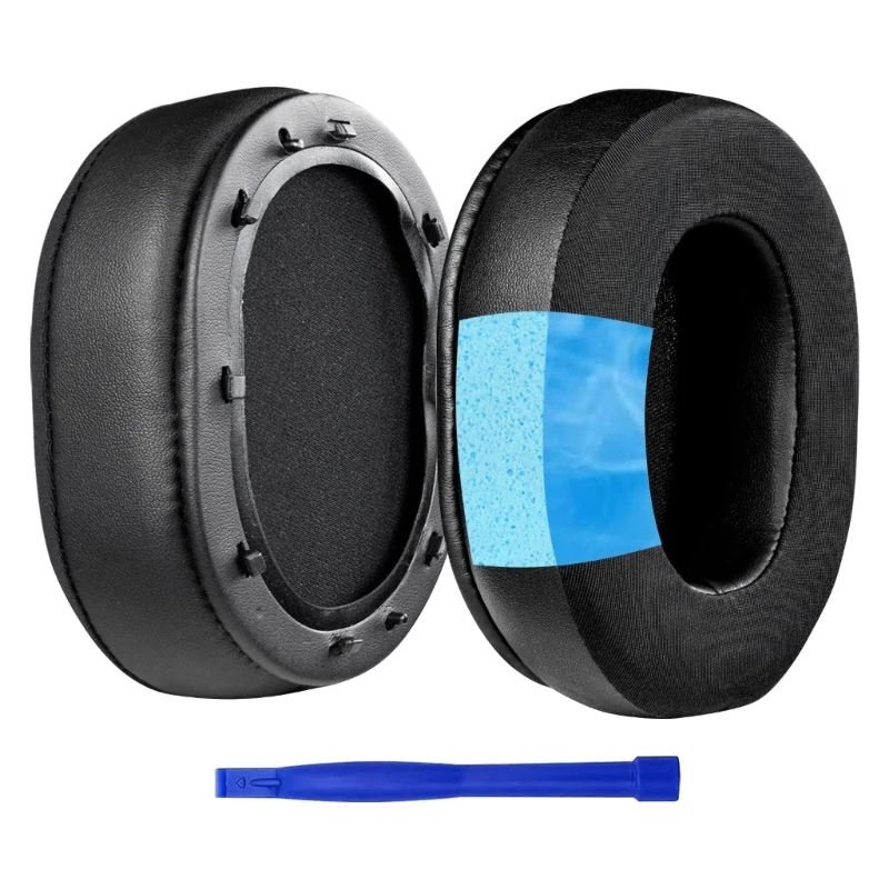 

Ear Pads Sponge Cushion Replacement Elastic Cushion Earmuffs for razer Blackshark V2 Gaming Headphone (1Pair) Dropship