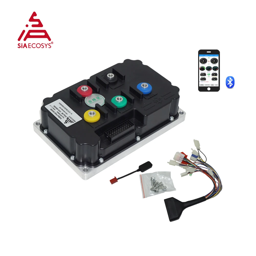 

New Arrival SiAECOSYS Programmable SIAYQ96850 96V 850A 150KPH Controller for High Power Electric Motorcycle