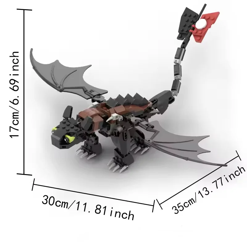 MINISO Конструктор Летающий Дракон Беззубик