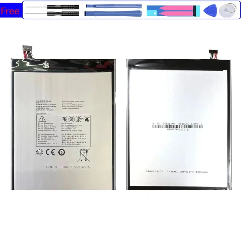 Аккумулятор для планшета Alcatel A30 4G LTE 9024W 8 0 "/Joy Tab 9029Z TLp040K7 TLp040J1 4080 мАч