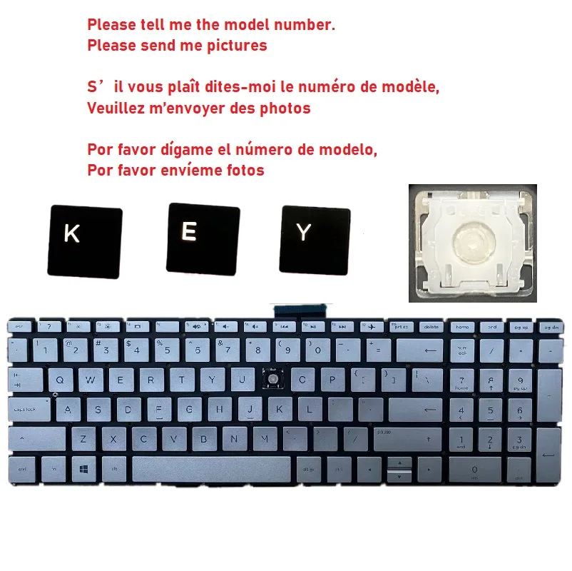 Брелок для клавиш HP Zbook 15 17 840 G1 G2 G3 240 250 Pavilion Elitebook ENVY Кронштейн клавиатуры