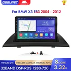 Автомагнитола на Android 10 с GPS-навигацией для BMW X3, E83, 2004-2008, 2009-2012, мультимедийный видеоплеер 1080P с USB, Wi-Fi, 4G, 2 Din, FM