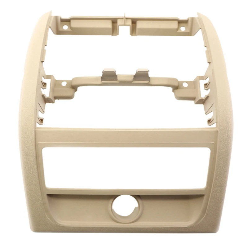 

Rear Center Air Vent Bezel Frame 51169206789 AC Ventilation Panel Plate Centre Console Cover for BMW F10 M5 Beige