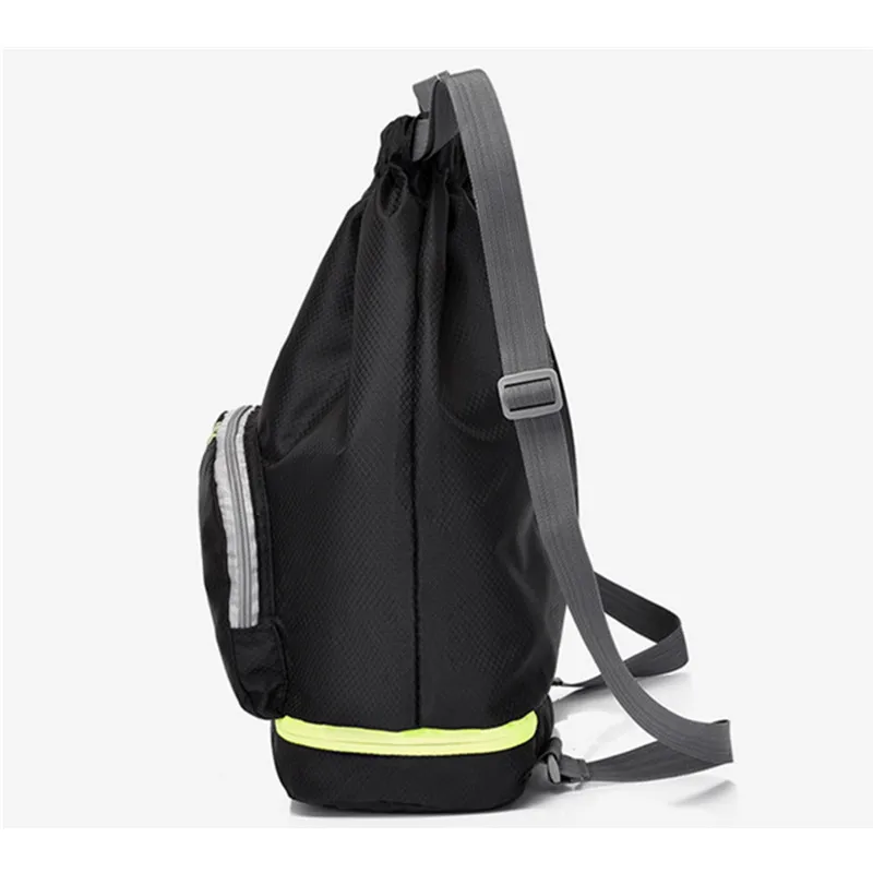 Gym Bag Men's Travel Weekend School Bolsas Fitness Accessories Folding Drawstring Luggage Shoe Pocket Sports Women's Backpack