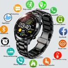 Мужские смарт-часы со стальным ремешком, Смарт-часы с Bluetooth для звонков, для Android и IOS, новинка 2022, спортивный фитнес-трекер, Модные Смарт-часы для мужчин + коробка