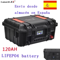 12v 120ah lithium battery bms free charger rv outdoor marine rechargeable solar inverter backup lifepo4 battery pack