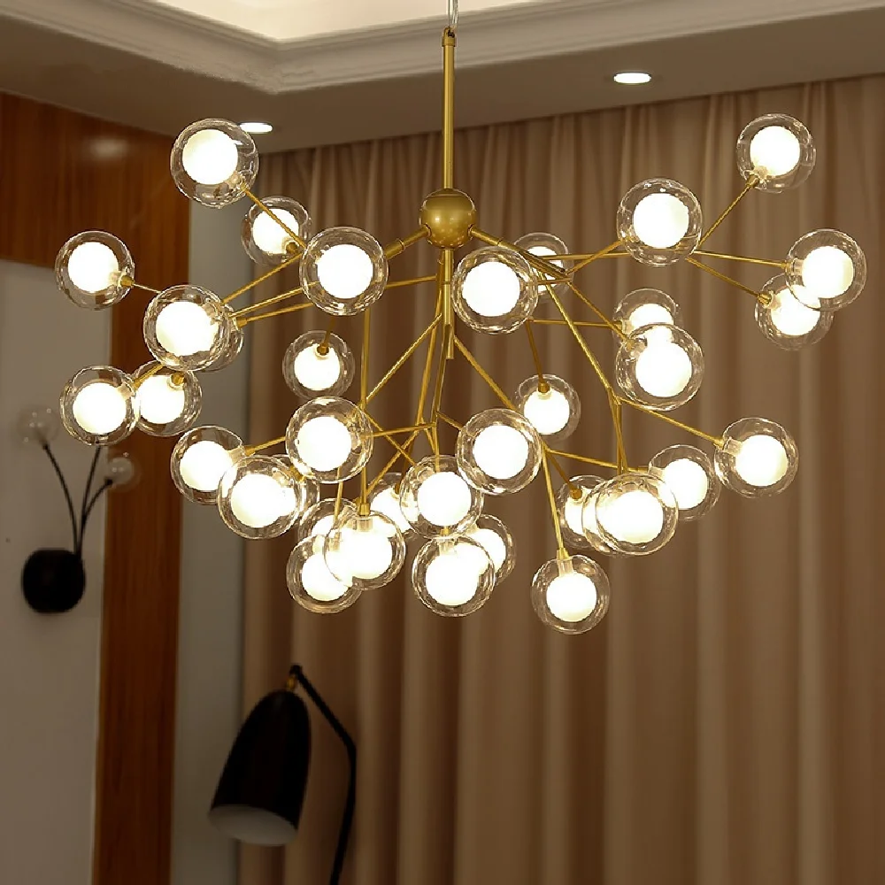 

Postmodern LED chandelier Nordic luminaires home lighting bedroom fixtures living room hanging lights restaurant suspended lamps