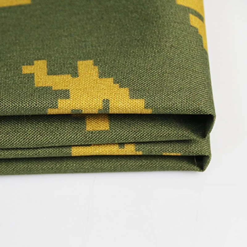Фото KLMK CORDURA камуфляжная ткань с русским желтым цветком 500D нейлоновая ткань Оксфорд с принтом Cordura водонепроницаемая ткань из искусственной кожи №3