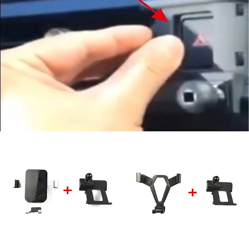 1 партия, пластиковый материал для 2019-2022 Lexus UX200 250h 260h, гравитационная связь, специальный автомобильный держатель для мобильного телефона