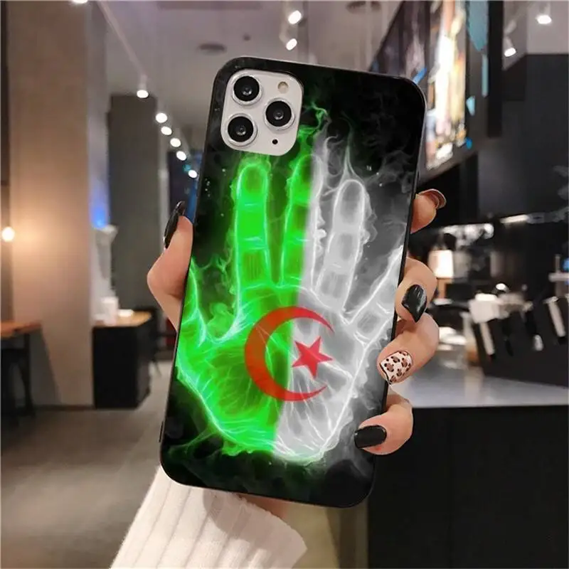 Чехол с флагом Алжира для телефона iphone 13 12 11 Pro Mini XS Max 8 7 Plus X SE 2020 XR |