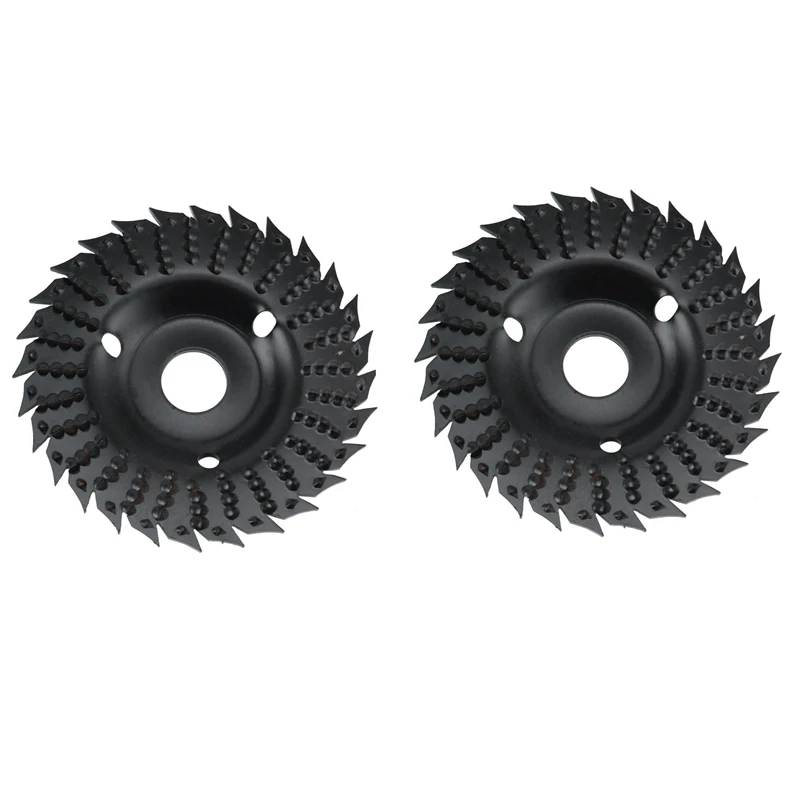 

2Pcs Angle Grinder Grinding Disc Wood Grinding Wheel Abrasive Disc Woodworking Wood Shaping Disc Wood Grinding