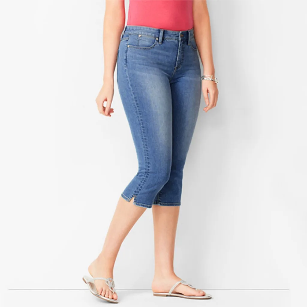 Black Skinny Jeans Long Jeans Pants 