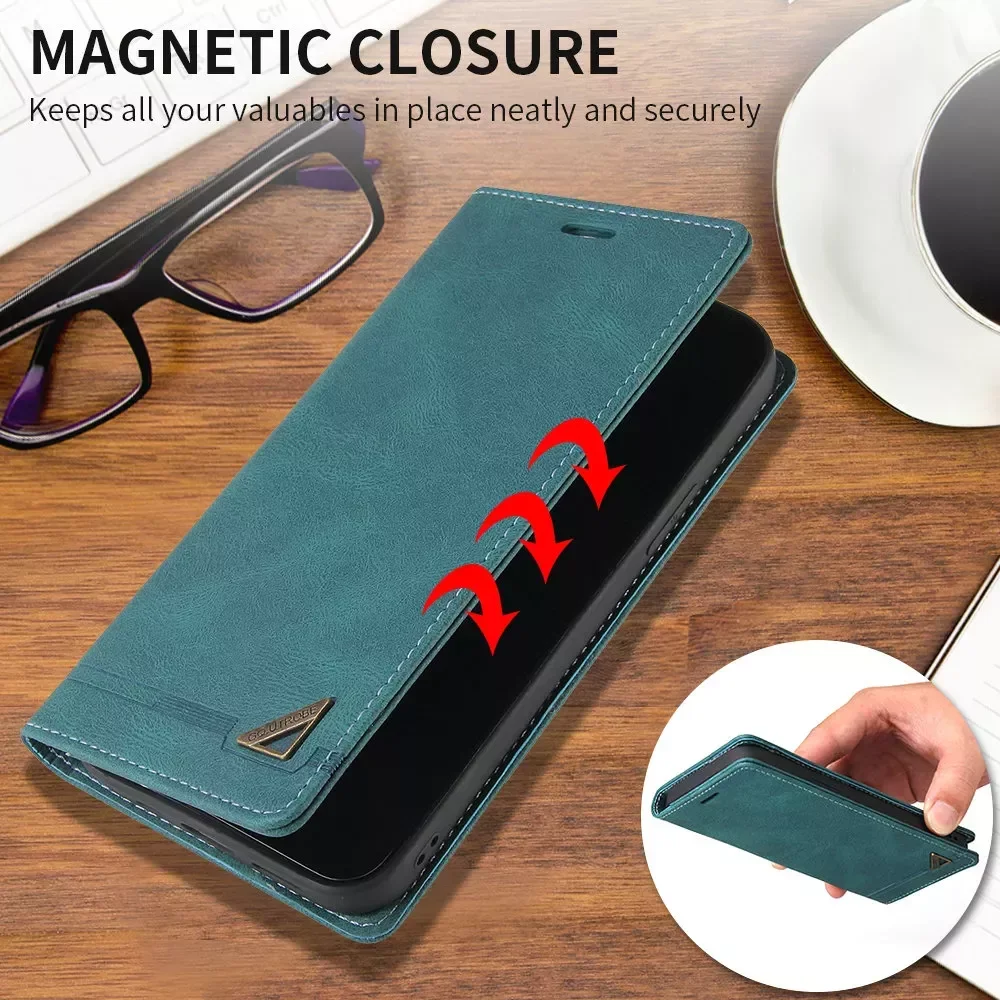 

2022 for Samsung Galaxy A22 Case A23 A52S 72 A73 A03S A13 32 52 S A12A 23 A33 A53 5G Protect Case Leather Flip Cover RFID Book S