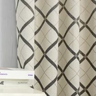 Европейские шенильные затемняющие шторы из дамасской ткани для гостиной, спальни, обычные тюлевые прозрачные шторы, Декор