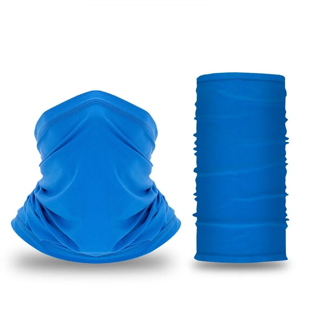 

Шарф-капюшон для защиты от солнца, впитывающая пот Лыжная маска, Быстросохнущий дышащий шарф для верховой езды, Шелковый солнцезащитный шар...