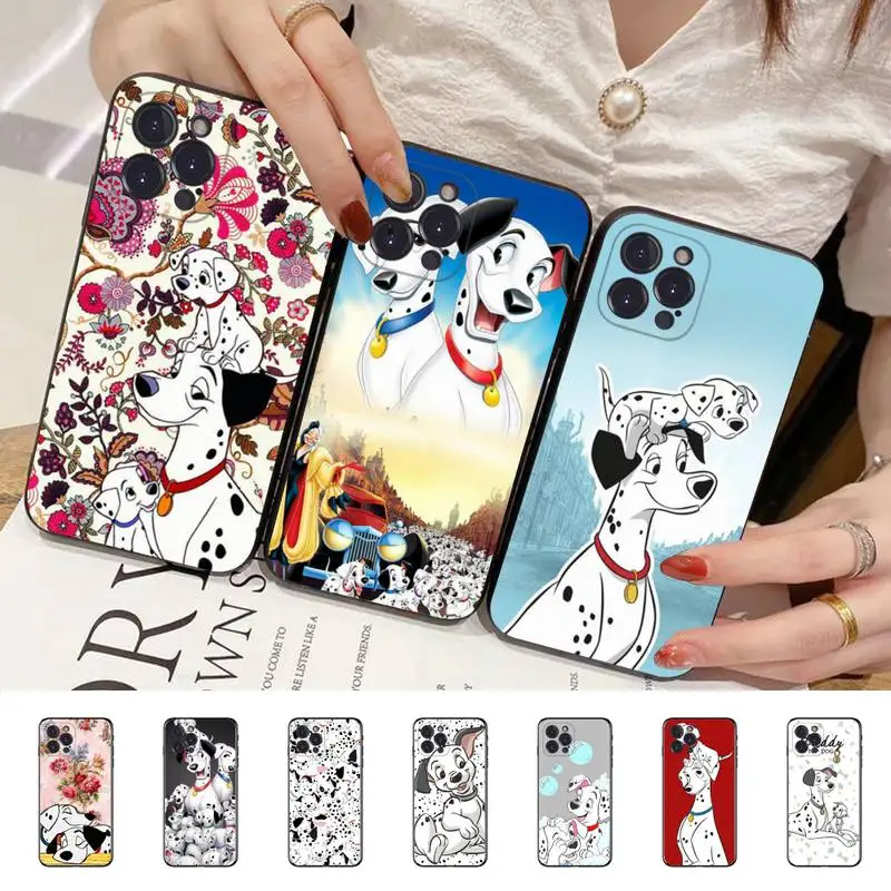 

Disney 101 Dalmatians Phone Case Silicone Soft for iphone 14 13 12 11 Pro Mini XS MAX 8 7 6 Plus X XS XR Cover