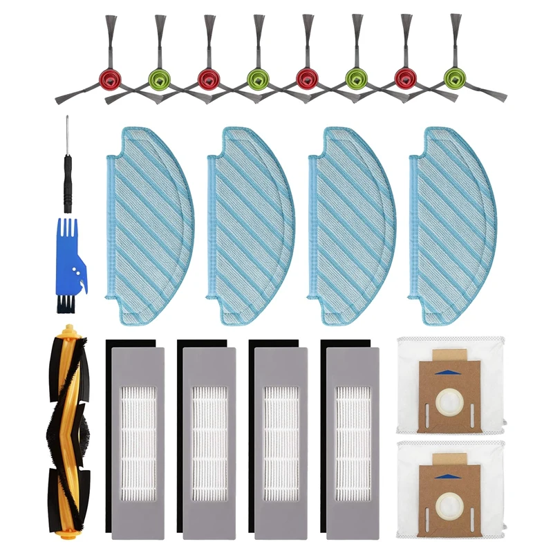 

For Ecovacs DEEBOT OZMO T8 AIVI T8 Max T8 T9 Series N8 Pro N8 Pro+ Robot Vacuum Cleaner Accessories