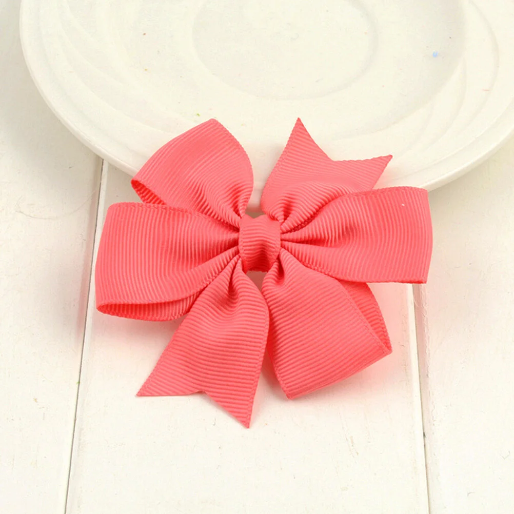

10 Pcs Issue Card Hair Clips For Baby Girls Cute Hair Accessories Girl Bows Manual Girls Clips Metal Small Miss