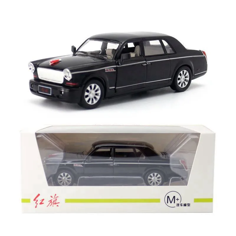 

1:32 Diecast alloy pull back Hongqi L5 car model,4 door sedan,quality children's toy car gift,hot new product,free shipping