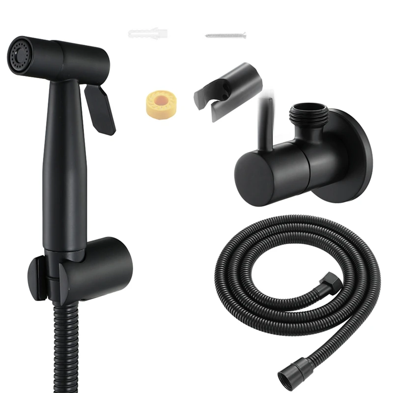 

Handheld Toilet Bidet Faucet Sprayer Copper Bathroom Hand Bidet Sprayer Set Toilet Self Cleaning Shower Head