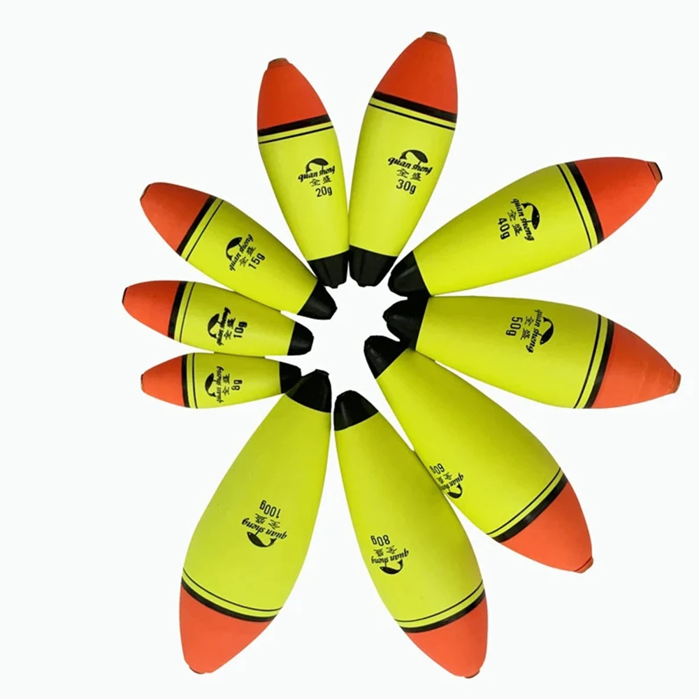 

1pc Foam Fishing Float Floating Buoyancy quality EVA Elastic Boya Fish Float Rock Fishing Bobber Sea Fish Float Fishing Tackle