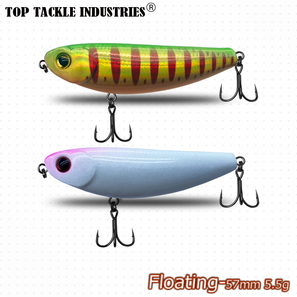 

1PCS Fishing Baits Length 57mm Weights 5.5g Floating Water Wobblers Pencil Bait Specially Designed Perch Fish Lure