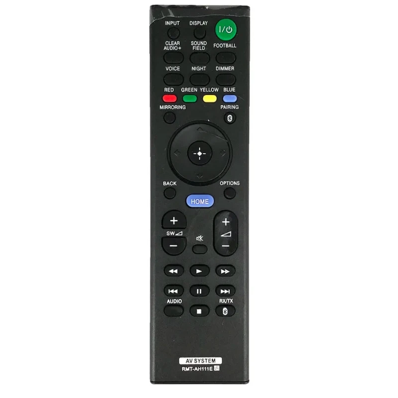 

NEW RMT-AH111E Replaced Remote Control For Sony Sound bar AV System HT-ST5 HT-XT1 HT-CT291 HT-CT290 HT-NT3 SA-CT390