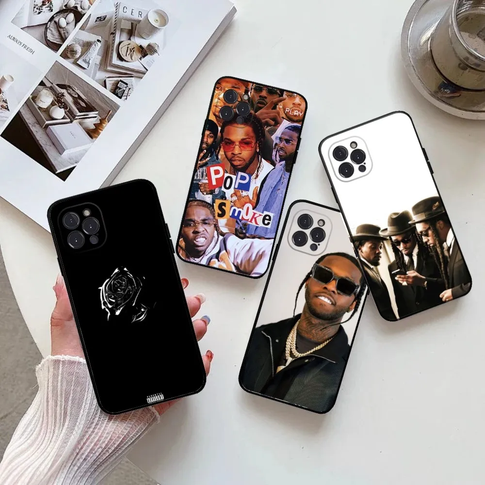 Чехол для телефона P-Pop S-Smokes IPhone 15 14 13 12 11 Pro Max Mini 8 7 Plus SE2 X XR XS MAX мягкие силиконовые