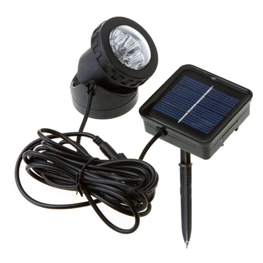 

UV Waterproof Outdoor Spot Lamp Light Pond Lights Pool Solar Garden