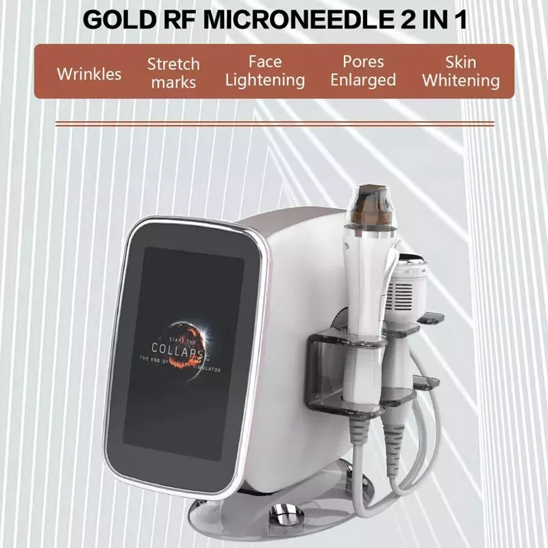 

NEW2023 2022 RF Fractional Microneedle Machine 2 in 1 with Cold Hammer RF Frequency Skin Tightening Acne Scars Stretch Marks Rem