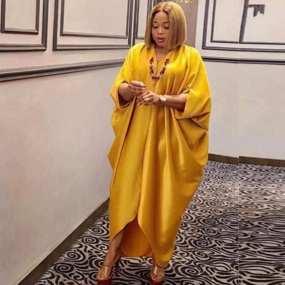 

African Dresses For Women Dashiki Long Maxi Dress 2022 Summer Large Size Dress Ladies Traditional African Clothing Fairy Dreess