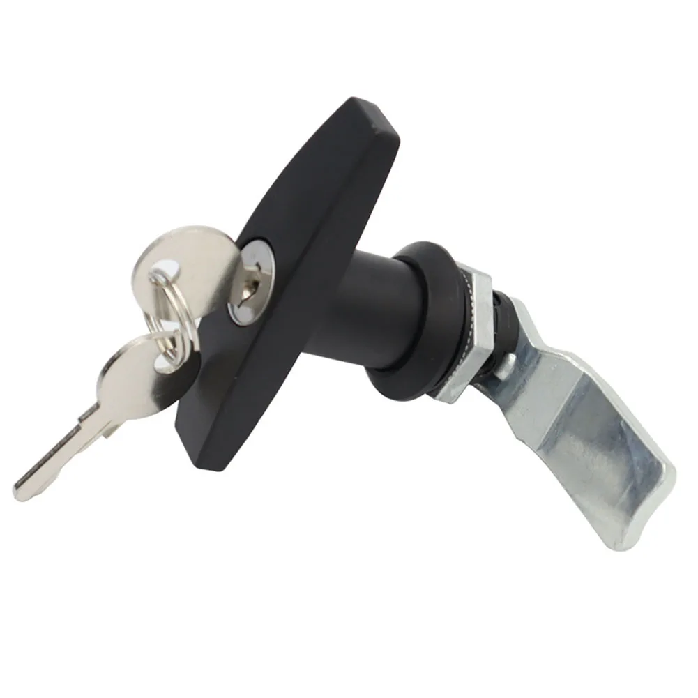 

Zinc Alloy T Handle Lock Rust Proof and Weather Resistant Reliable Security Ideal for Trailers Garages and Roofing