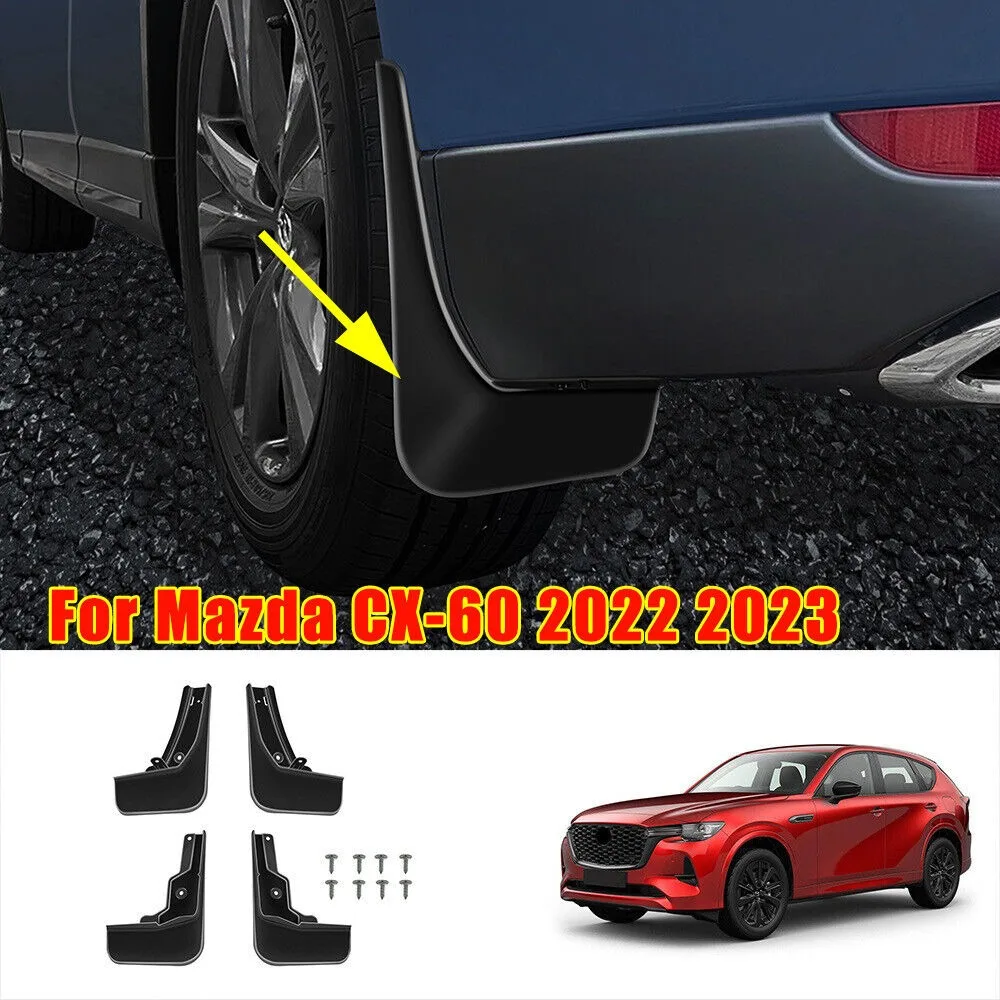 4 шт./комплект передние Брызговики для Mazda 2022