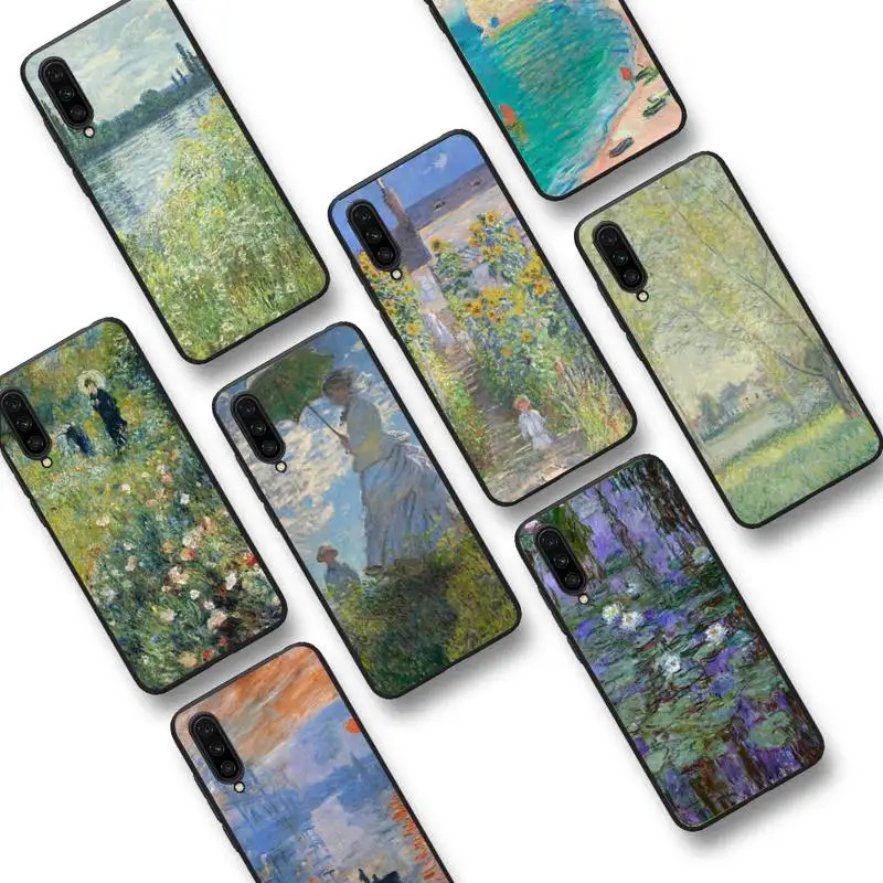 

Claude Monet print Phone Case For Xiaomi 9 mi8 F1 9SE 10lite note10lite Mi8lite xiaomi mi 5x