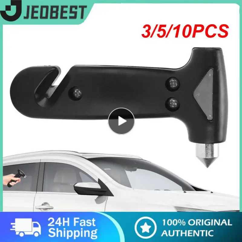 

3/5/10PCS Automobile Safety Hammer Portable Car Safety Hammer Universal Multifunctional Auto Emergency Glass Window Breaker