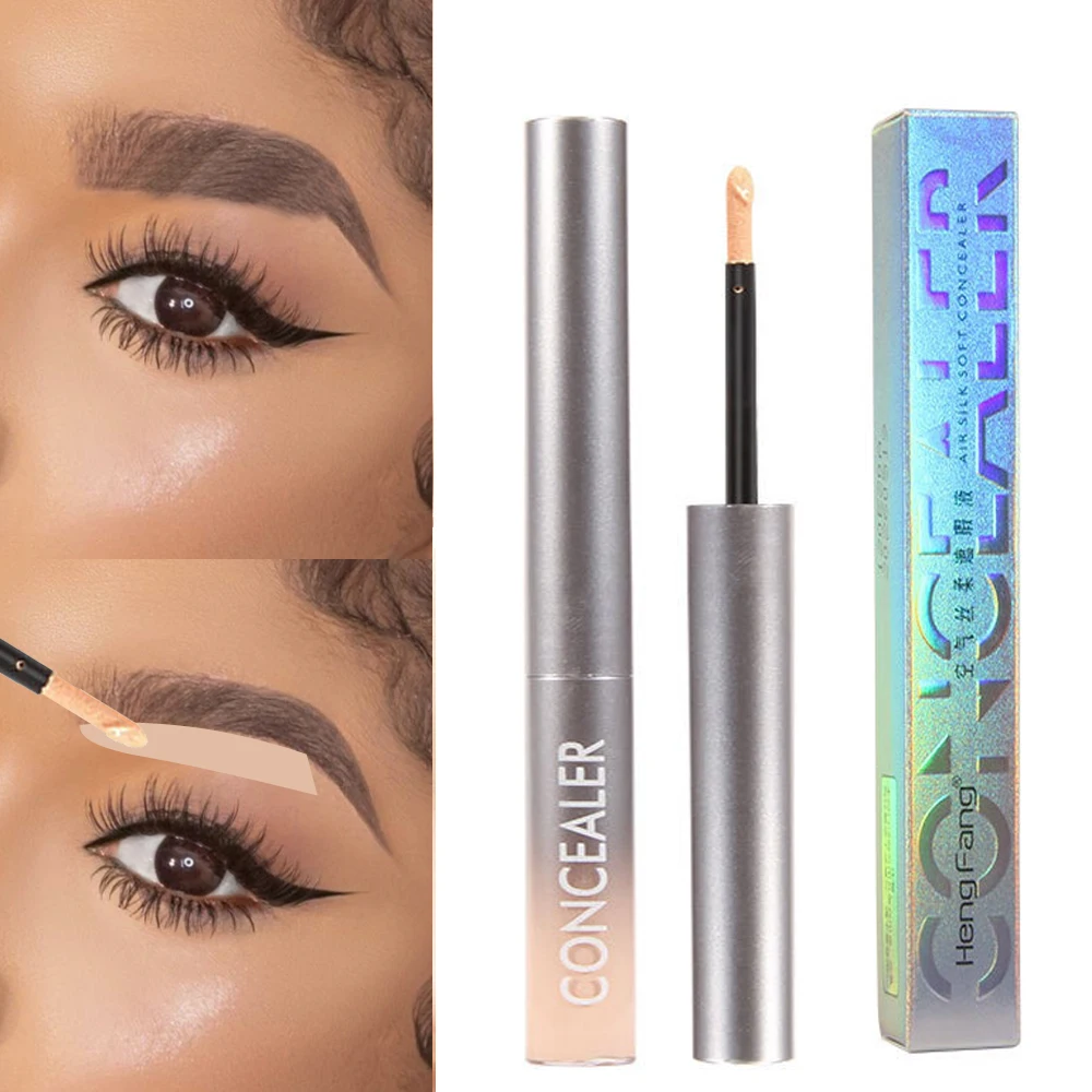 

HEALLOR eye brow Pen Waterproof eyebrow pencil liquid Foundation Cream Long Lasting Blemishes Acne Smoothing Moisturizing