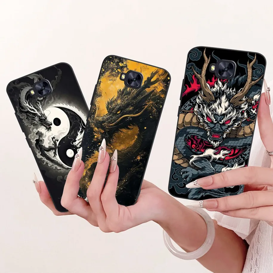 Фото Силиконовый чехол для Asus Zenfone 4 Selfie ZD553KL X00LD / 4 Selfie Pro ZD552KL Z01MD, чехол для телефона, мягкий чехол из ТПУ с крутым мультяшным рисунком №3