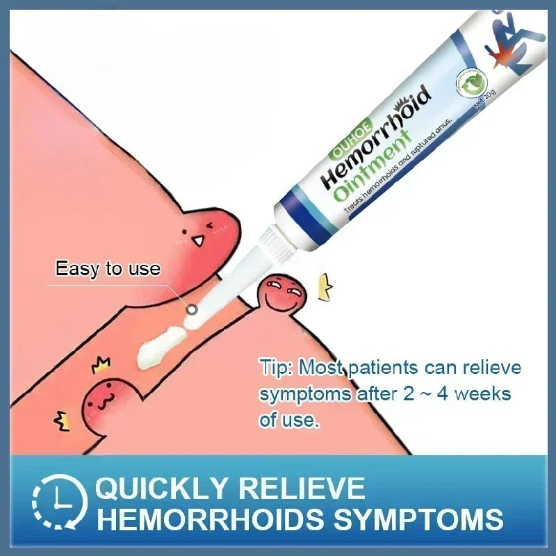 HOT SALE Hemorrhoid Remover Removal Internal Natural Herbal Extract Relieve Anal Anus Swelling Bleeding treatment Gel ointment0