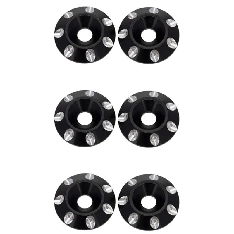 

6X металлические гайки M3 с потайным винтом, шайбы для внедорожника масштаба 1/10, багги, монстр-Трак, радиоуправляемые автомобили, 2