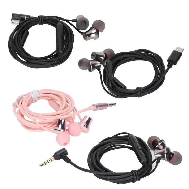 

Type C Wired Earphone Comfortable Wired Earphone for Smartphones for Computers