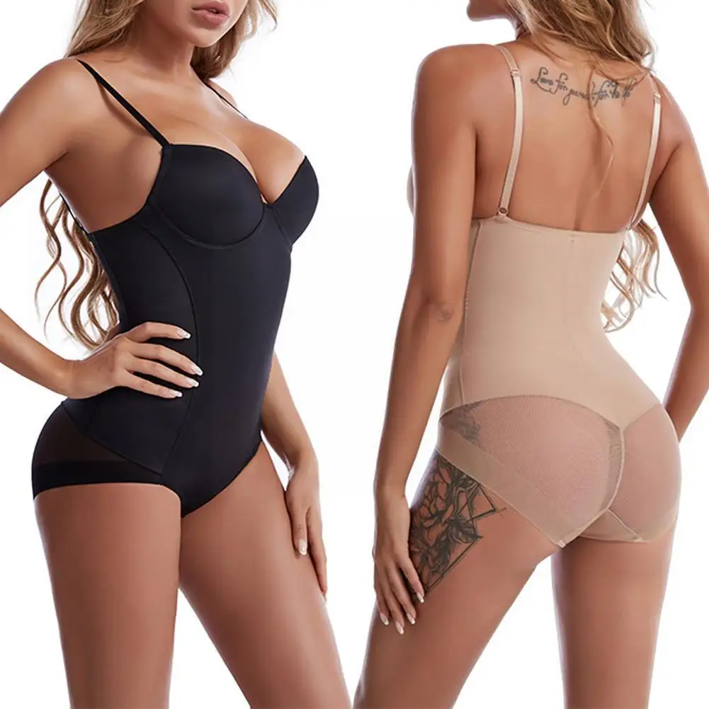 

Женское боди, Корректирующее белье с чашкой, компрессионное боди, Утягивающее боди, Корректирующее белье для талии и живота, нижнее белье дл...