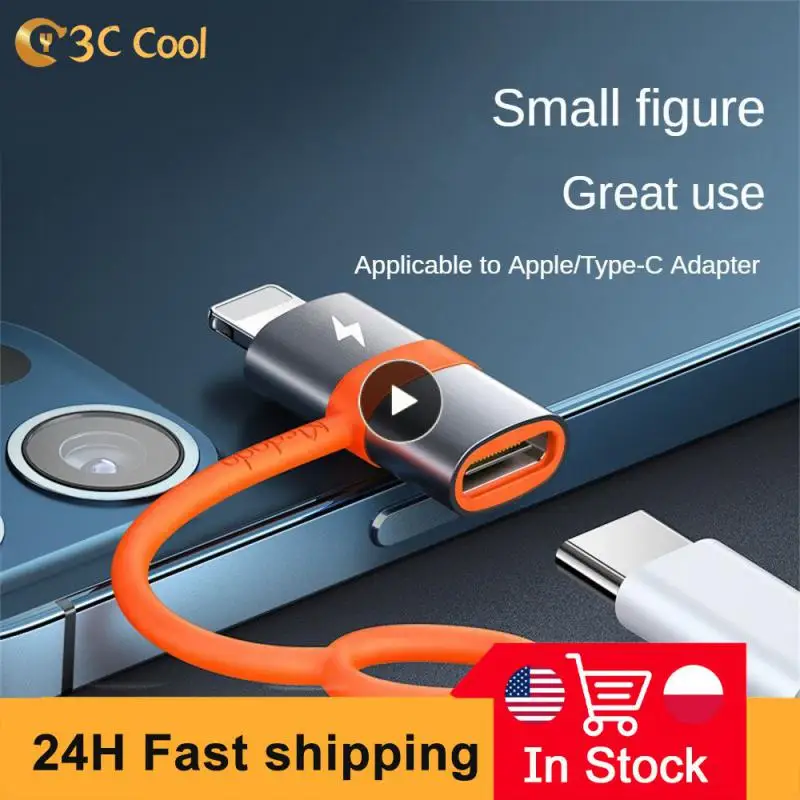 

1~6PCS Stylish Design 2 In 1 Function 36w High Speed Data Transmission To Type-c Rugged Efficient Charging