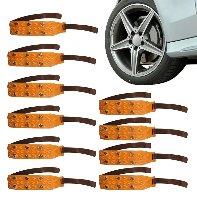 

Цепи для шин SUV ремни для шин противоскользящие цепи для ледяных шин ремешок для восстановления выживания Инструменты универсальные автомобильные цепи для снега тяга шин