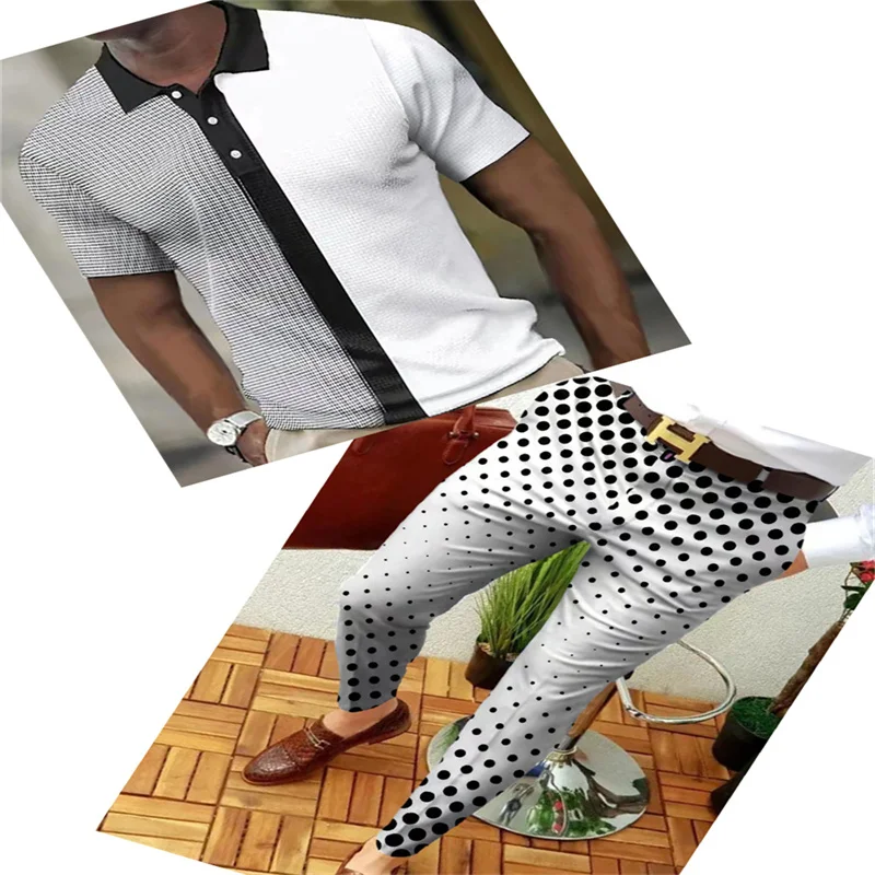 

Мужская Весенняя рубашка-поло с V-образным вырезом и короткими рукавами