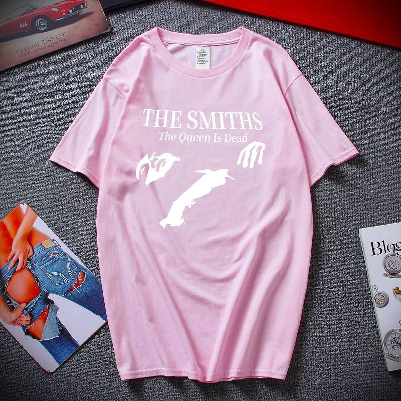 

Summer Cotton T-Shirt Retro Women Pop Inorrissey Die Punk Rock Band New Fashion Men Short Sleeve This Is T