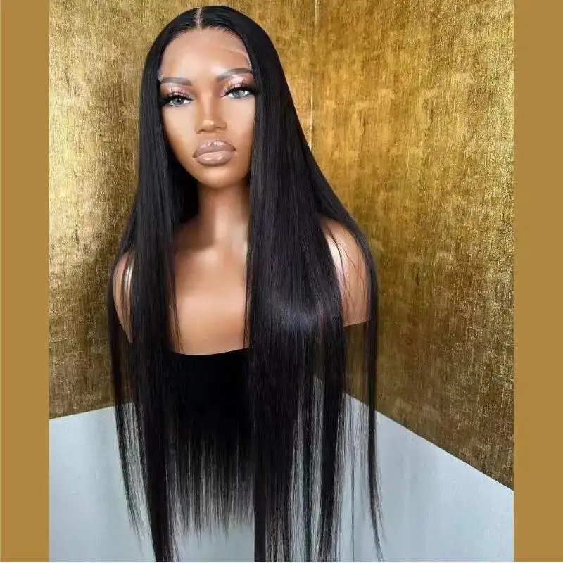 Парик женский длинный бесклеевой с мягкой 180 плотностью 26 дюймов