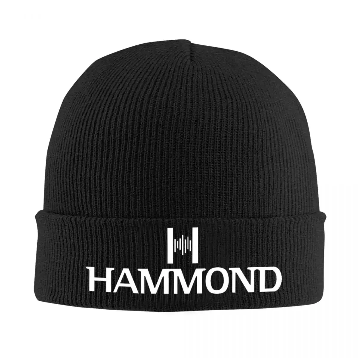 Шапки-бини с логотипом органов Hammond и графикой вязаная шапка в стиле хиппи