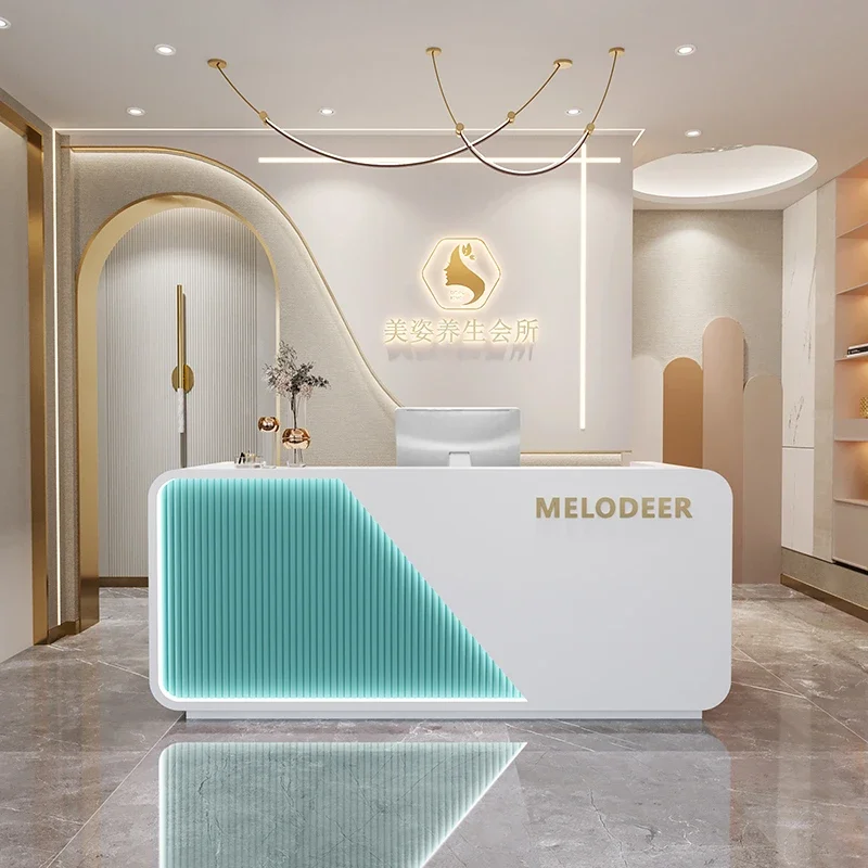 Современный салон красоты Arc Женский магазин одежды кассир стойка регистрации