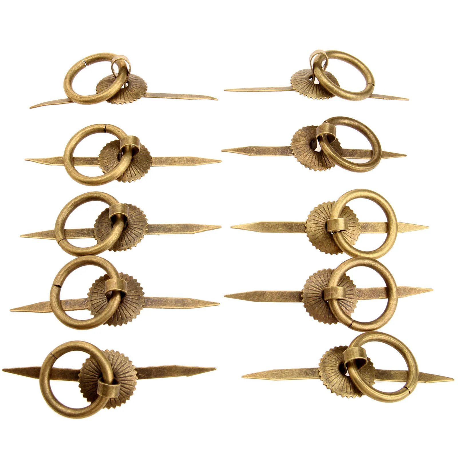 

10 шт., металлическая ручка для двери в стиле ретро