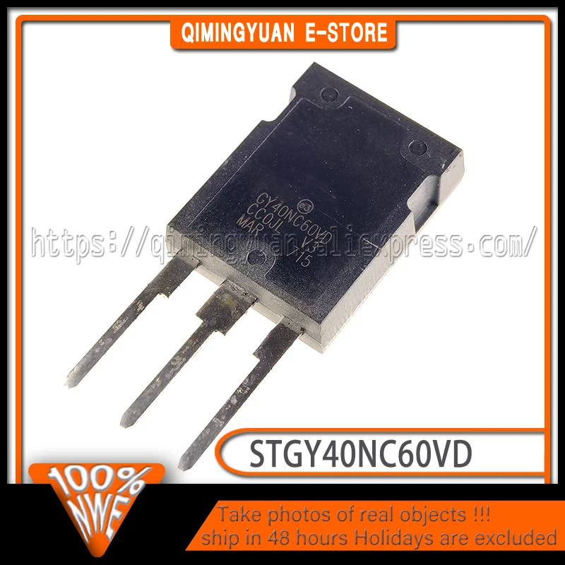

STGY40NC60VD GY40NC60VD TO247 100% новая Оригинальная фотография
